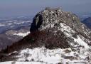 pog de Montségur avec les ruines de son château