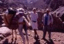 Maoub, un randonneur et notre muletier, Brahim