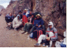 Randonneurs marocains au Toubkal