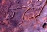 Rubans ("cordes"), cloques sur Andsite primaire du Toubkal.